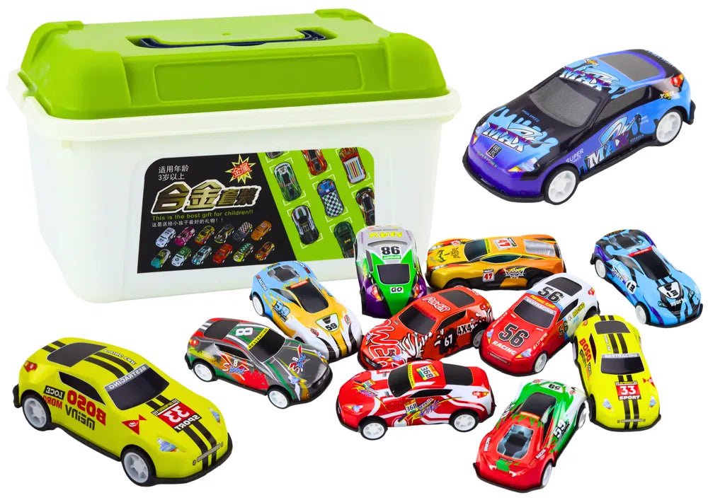 Springs automobiliai lagaminėlyje 50 vnt